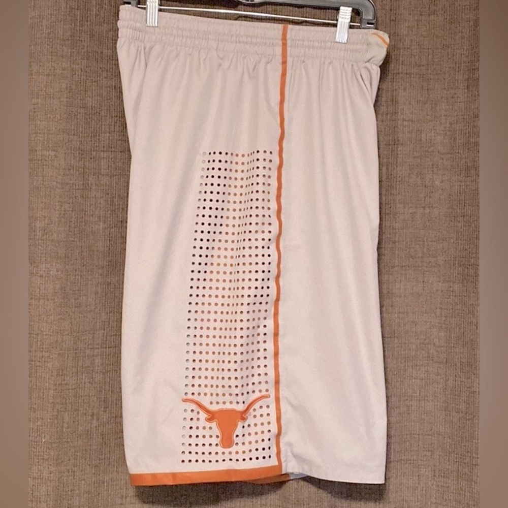 Nike Texas Longhorns Authentic Mid-Court Performance Basketball Shorts Mens L